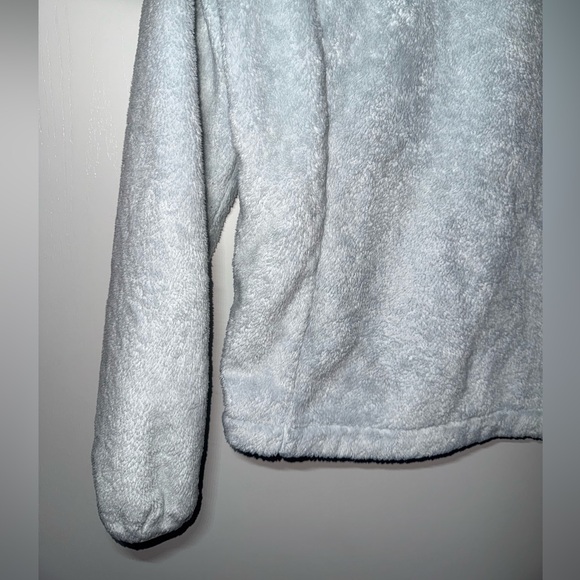 The North Face Fleece Osito Zip Up Jacket Women Size Small Light Blue Polyester - Picture 3 of 14